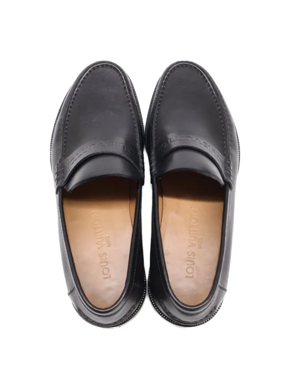 Louis Vuitton Leather Loafers